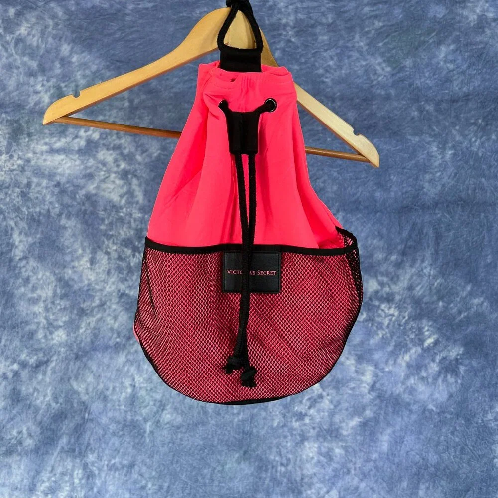 Victoria's Secret Hot Pink Neoprene Backpack - Picture 2 of 3